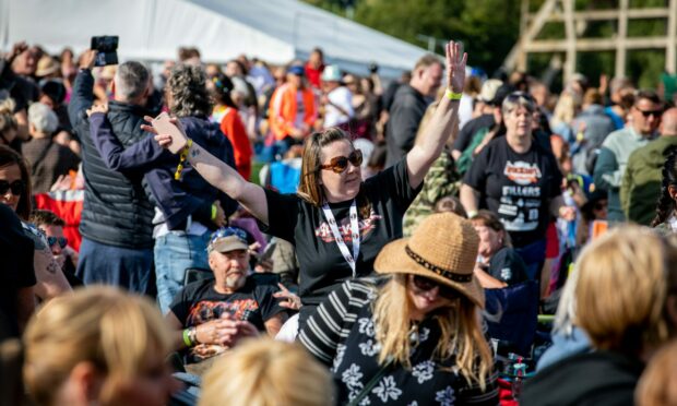 Rockore Music Festival is held at Lochore Meadows Country Park. Image: Steve Brown/DC Thomson