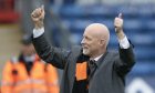 Dundee United owner Mark Ogren gives the thumbs-up