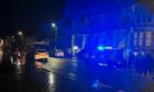 Police attended the disturbance in St Andrews on Friday night. Image: Laura Devlin/DC Thomson