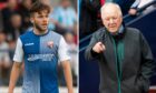 Montrose star Craig Brown produced a performance to make his grandad proud. Image: SNS