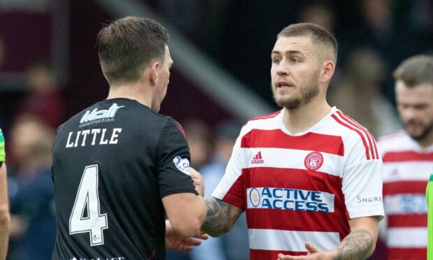 Arbroath will face Hamilton in front of the BBC Scotland cameras. Image: SNS