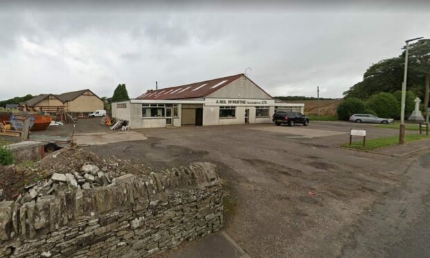 The family blacksmith's business has operated on the Wellbank site since the 1960s. Image: Google