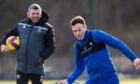 Andy Considine during St Johnstone training. Image: SNS.