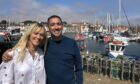 Edith Bowman and Colin Murray in Anstruther for Food Fest Scotland. Image: BBC Scotland