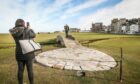 The new addition of a paved area beside the iconic Swilcan Bridge on the Old Course was met with fury online. Image: Mhairi Edwards/DC Thomson.