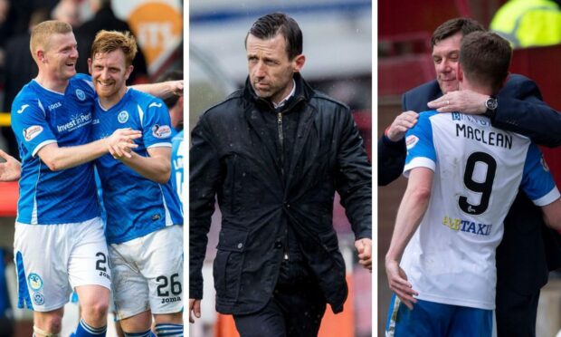 St Johnstone have enjoyed some memorable away days over the last few years. Images: SNS.