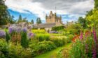 Cawdor Castle and gardens near Inverness. A career in gardening can mean work in variety of beautiful gardens.