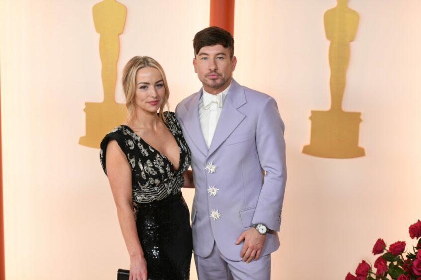 Barry Keoghan pictured with partner Alyson Kierans