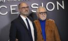 Succession creator Jesse Armstrong and Brian Cox at London premiere of fourth series.