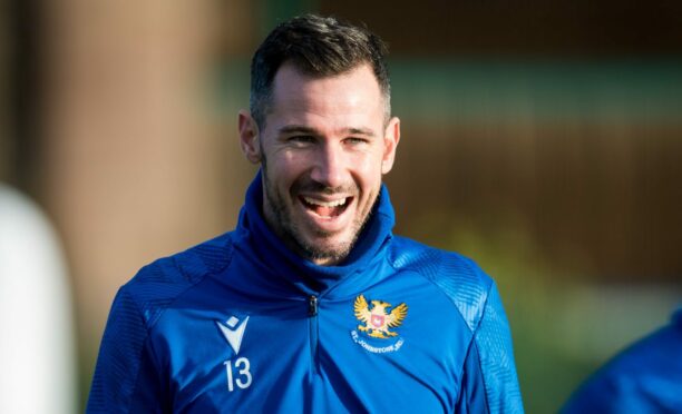Ryan McGowan is back in training with St Johnstone. Image: SNS