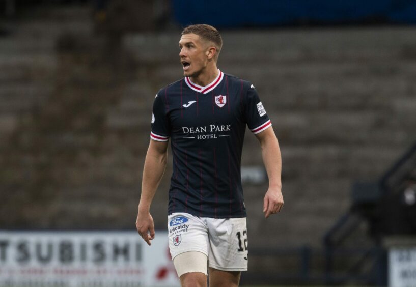 Raith Rovers player Tom Land