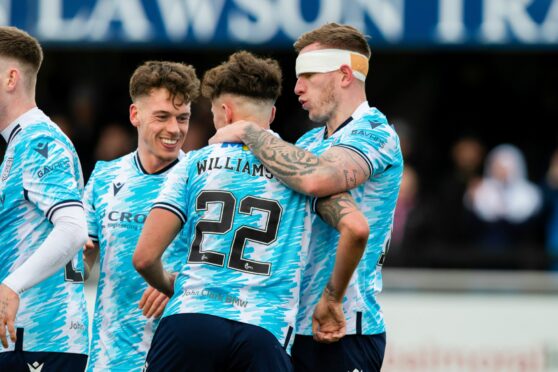 Dundee badly needed their recent win against Cove. Image: SNS.