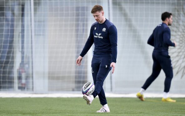 Ben Healy could make his Scotland debut against Italy on Saturday.