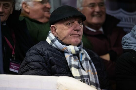 Dick Campbell during his time as Arbroath manager.