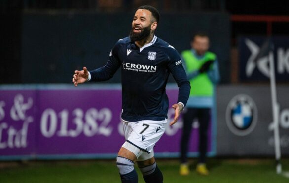 Alex Jakubiak notched his seventh goal of the season against Ayr on Tuesday. Image: SNS.