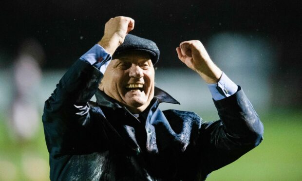 Dick Campbell is back in management with East Fife. Image: SNS