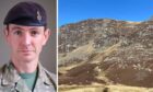 Army Major Joe Dickens from Inverkeithing says he owes his life to emergency services after he fell while climbing in Glen Clova. Image: Joe Dickens