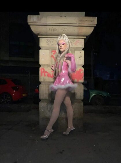 G performs in drag all across Scotland