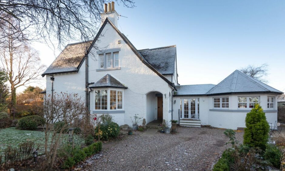 This handsome home in Broughty Ferry is number six on the list. 