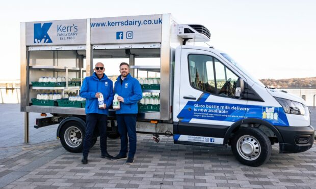 Kerr's Dairy now has current fleet of 32 vans and 69 delivery runs. Image: Kerr's Dairy.