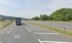 The A9 near Pitlochry. Image: Google Street View