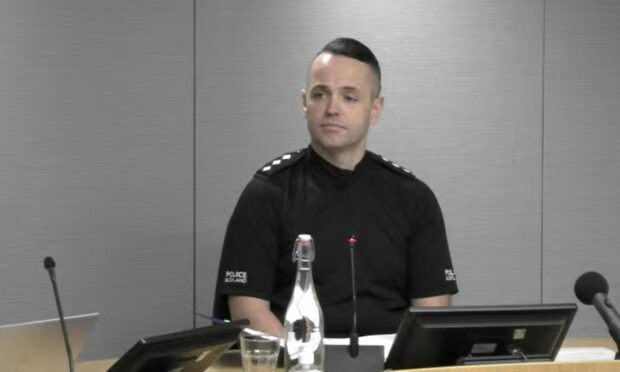 Chief Inspector Colin Robson gives evidence to the Sheku Bayoh Inquiry.