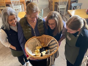 A photo of staff at Charleton Fruit Farm