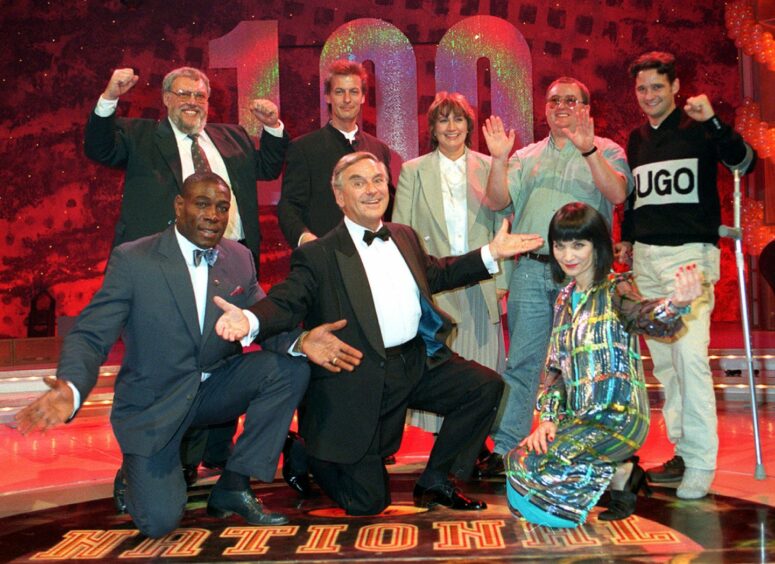 Mystic Meg and other National Lottery presenters