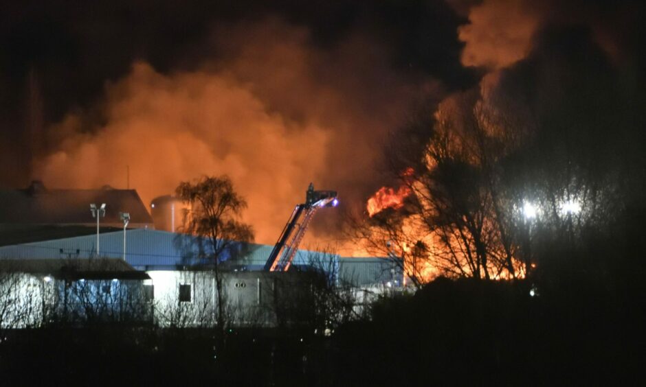 Perth recycling centre fire