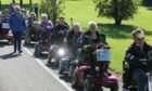 Forth and Tay Disabled Ramblers. Image: Forth and Tay Disabled Ramblers