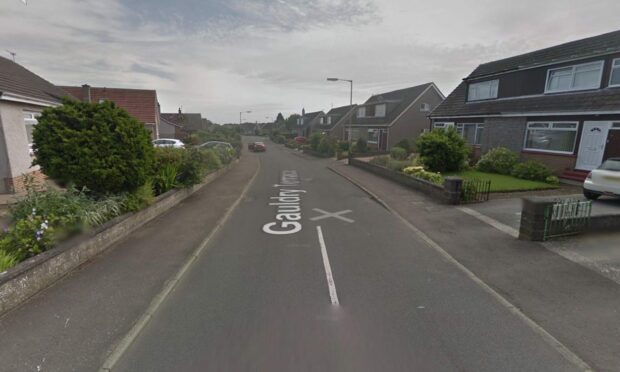 The car was taken from outside Paul Strachan's home in Broughty Ferry. Image: Google Street View.