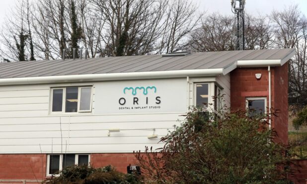 Oris Dental and Implant Studio in Monifieth. Image: Gareth Jennings/DC Thomson