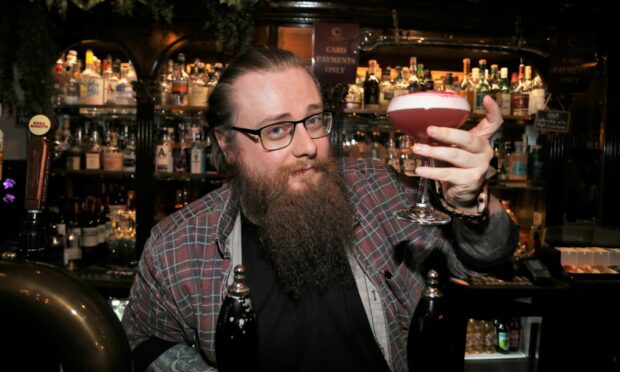 A passion for cocktails led Fraser Wilson to a job at The Criterion. Image: Gareth Jennings/DC Thomson