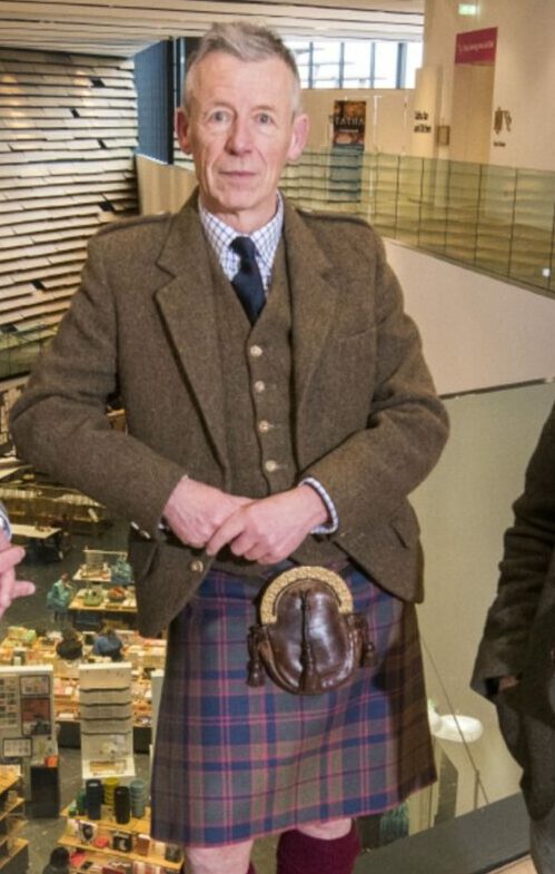 Peter MacDonald, head of research and collections, The Scottish Tartans Authority. 