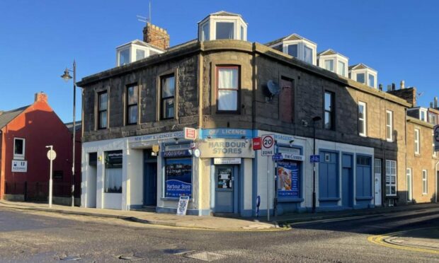 Harbour Stores in Arbroath is for sale. Image: Christie & Co.