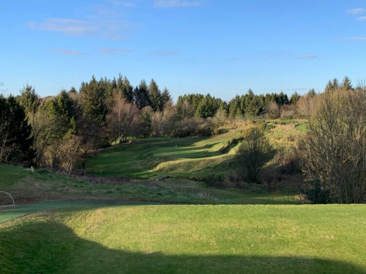 Whitecraigs Golf Club's 16th hole