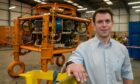 Utility ROV Services managing director Patrick Crawford in the Glenrothes workshop. Image: Kenny Smith/DC Thomson.