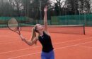 Dundee's Katie McKay has been shortlisted for Tennis Scotland's Rising Star award. Image: Supplied.