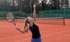 Dundee's Katie McKay has been shortlisted for Tennis Scotland's Rising Star award. Image: Supplied.
