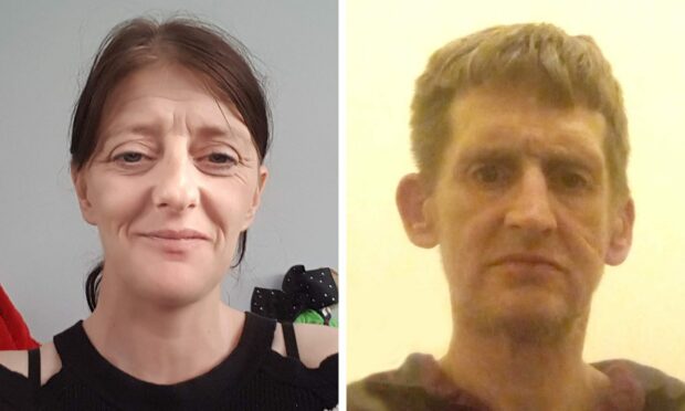 Lyn Finlay and Alan Phillips appeared at Dundee Sheriff Court in connection with the disturbance