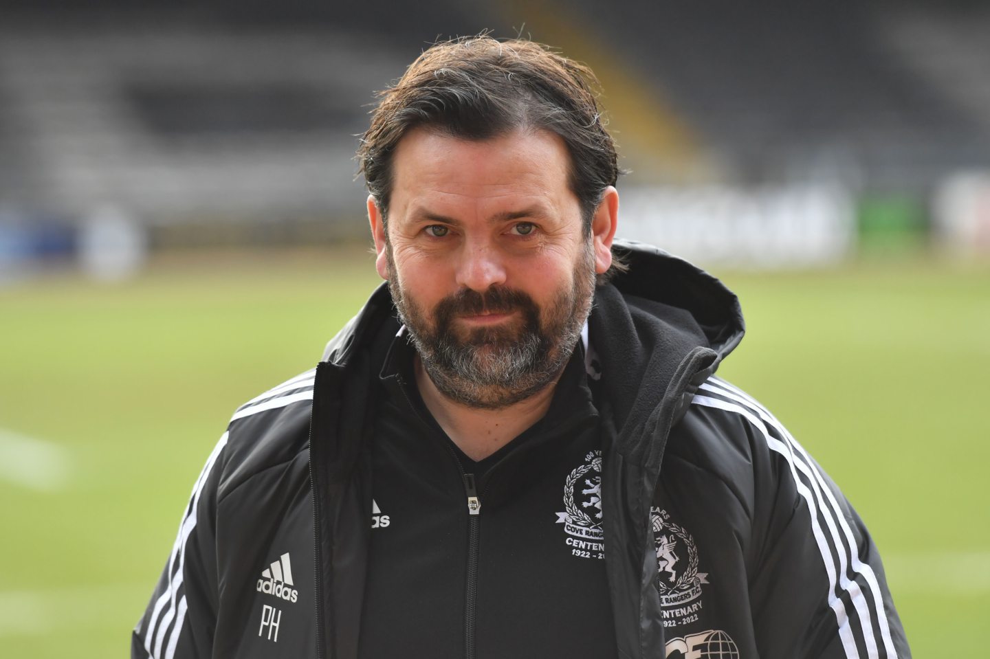 Cove Rangers manager Paul Hartley.