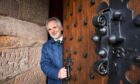 Glamis Castle house manager Mark Wellburn prepares to welcome guests for the 2023 season. Image: Glamis Castle