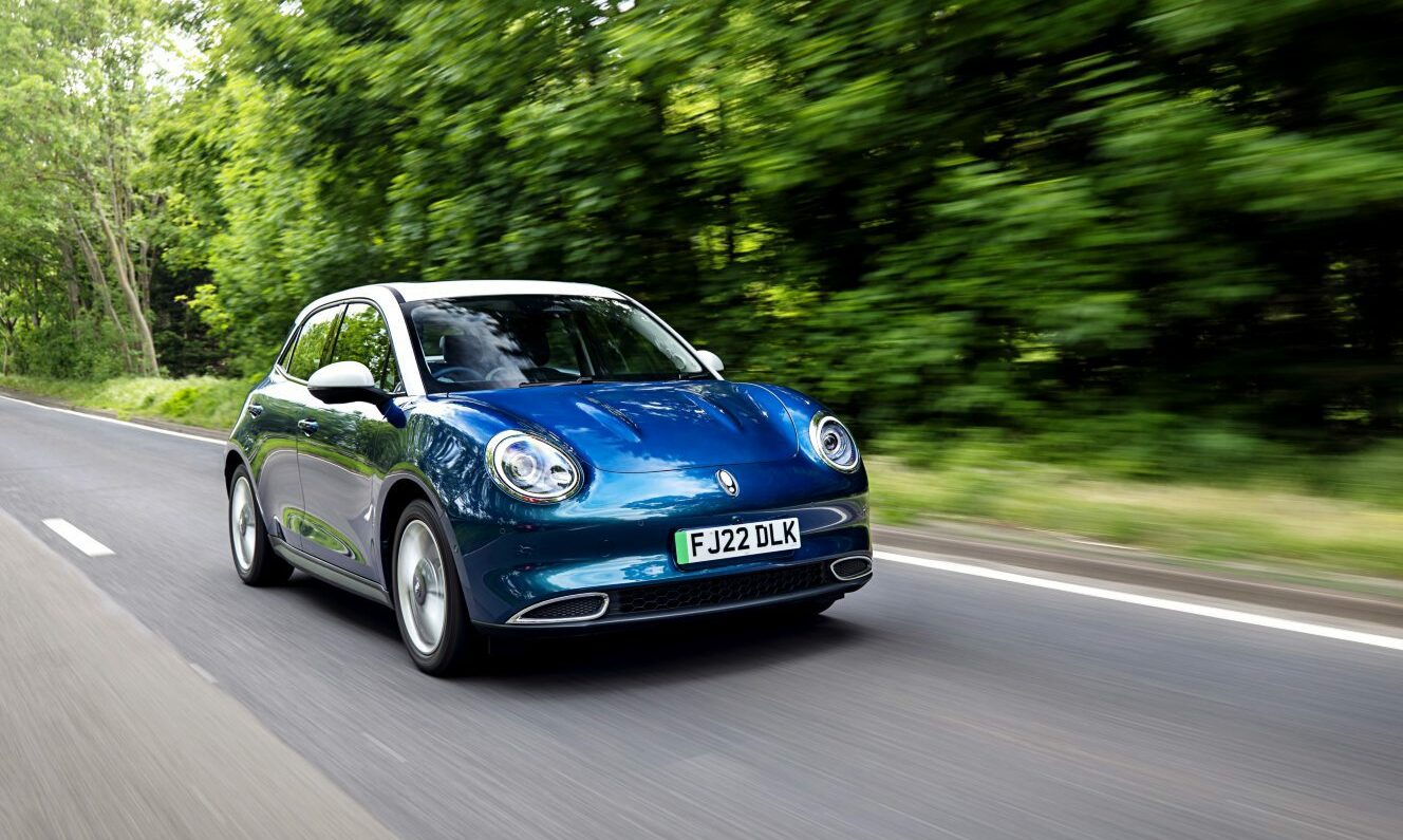 Driving the weird and wonderful Ora Funky Cat electric car in Dundee