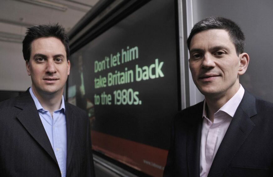 Ed and David Miliband