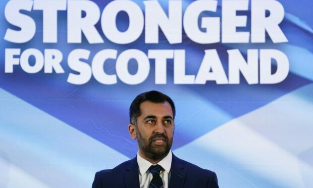 First Minister Humza Yousaf is due to attend the STUC conference. Image: PA.