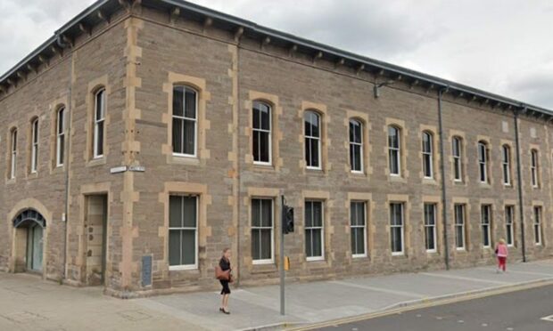 Exterior of Perth and Kinross Council's offices at Pullar House in Perth