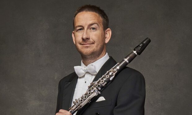 Principal clarinet Timothy Orpen.