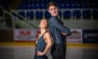 Dundee figure skaters Anastasia Vaipan-Law and Luke Digby. 
Image: Steve MacDougall/DCT.