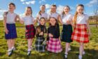 Winners of the Helen Farquhar Trophy from Julie Young Dancers for Scottish Country Dancing. Image: Steve MacDougall/DC Thomson.