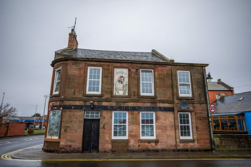 Former Smugglers Tavern in Arbroath.